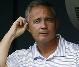 Dan O'Dowd is the new Billy Beane. They are similar in many ways, except Beane was projected to be the next Ted Williams and O'Dowd LOVES God. Note: I found this picture on another wordpress blog that is called "JCSuperstars." Check it out, they have an entire section called "Become a Christian."
